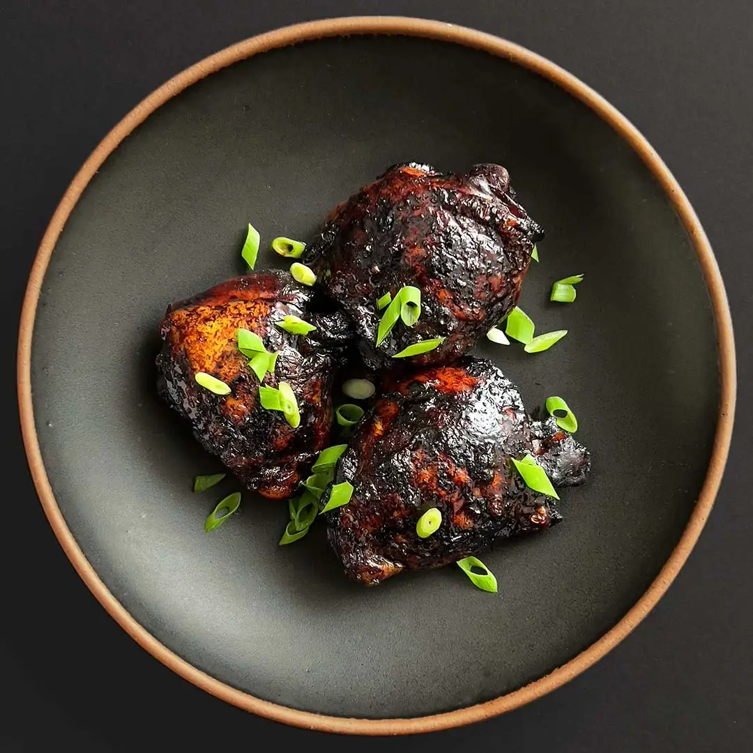 Adobo-Inspired Chicken Braised in Dark Soy Sauce