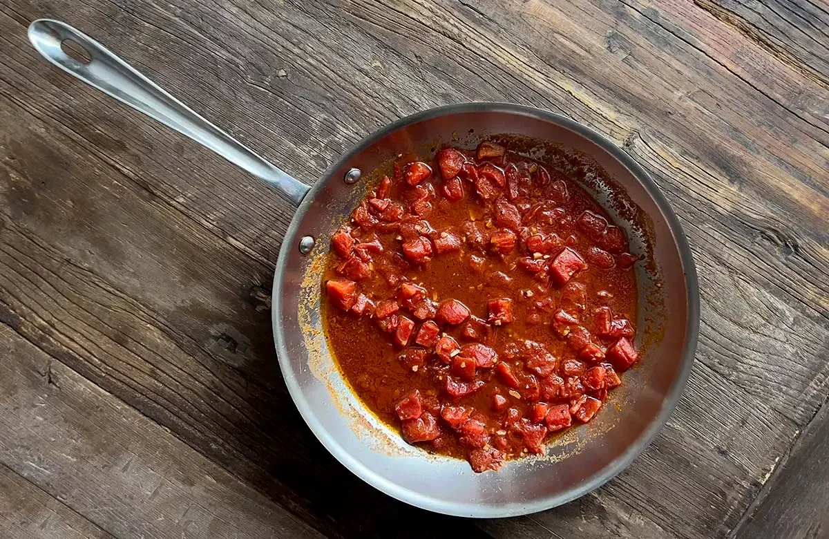 Cooking DownTomatoes