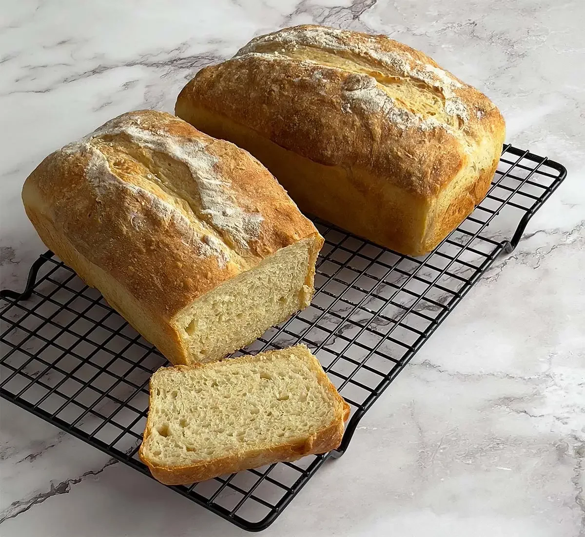 Loaves of Fresh Bread