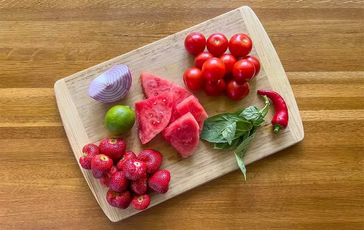 Fresh Ingredients for Gazpacho