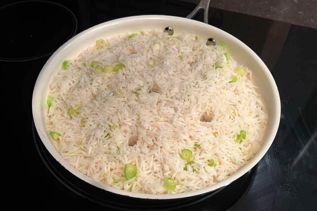 Tahdig Rice Cooking
