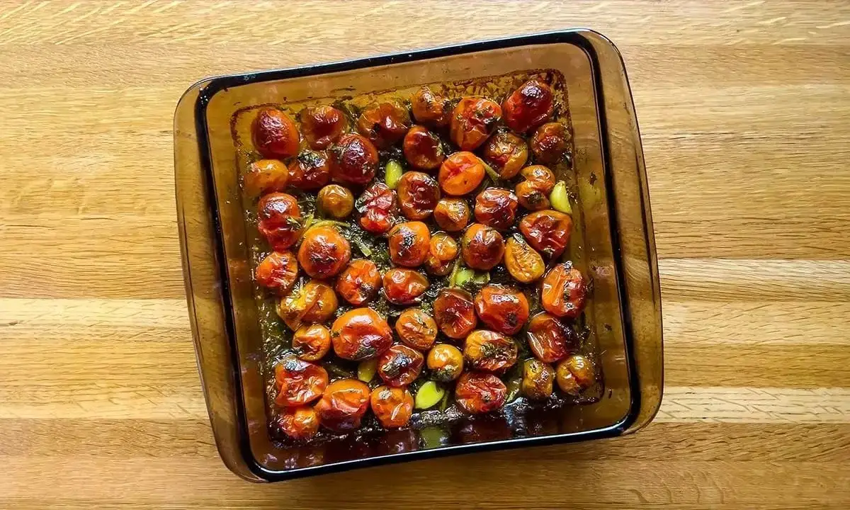 Cooked Tomatoes and Turmeric