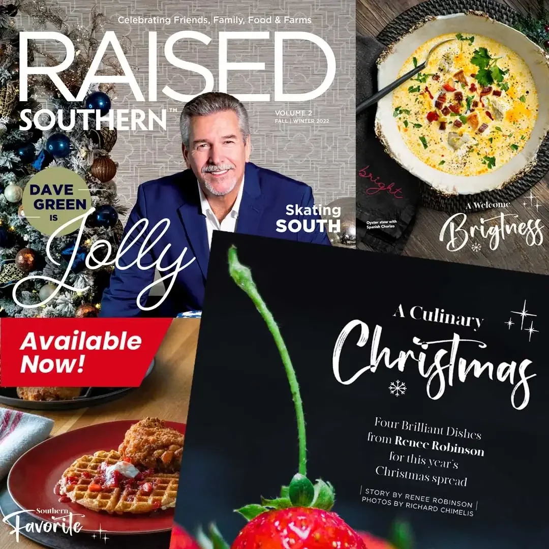 Renée Featured in Raised Southern, Fall/Winter Issue