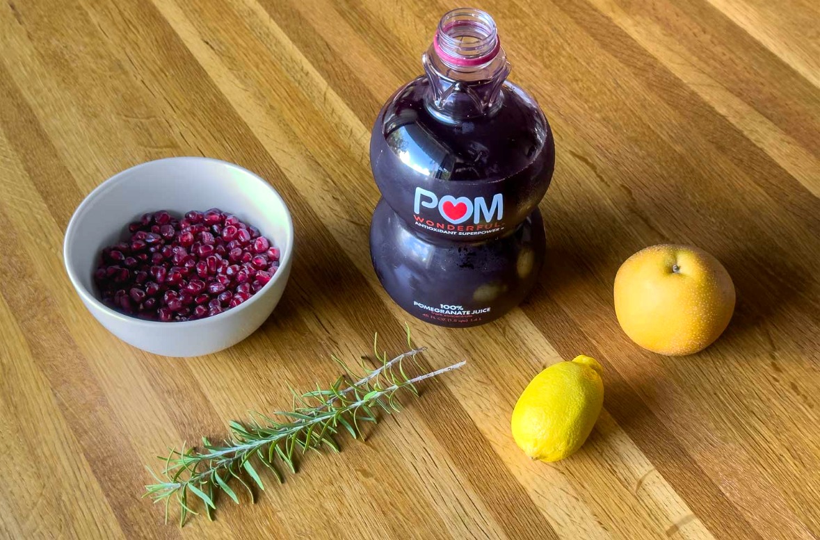 Ingredients for Pomegranate Jam