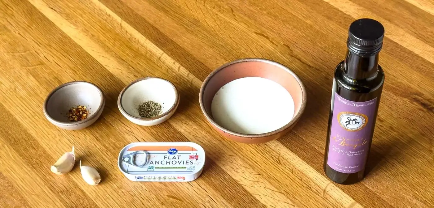 Ingredients for Preparing Green Salad