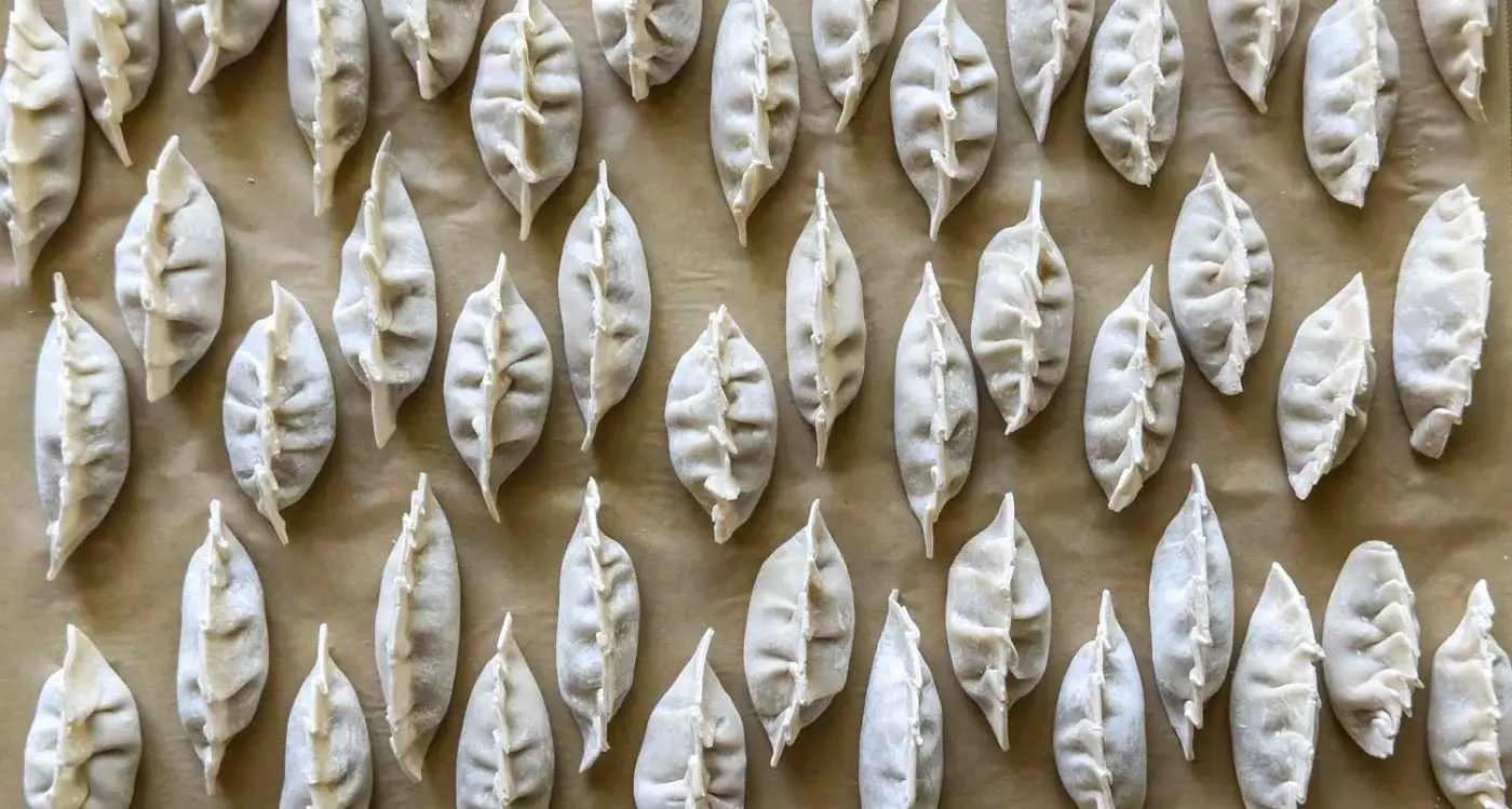 Raw Prepared Dumplings