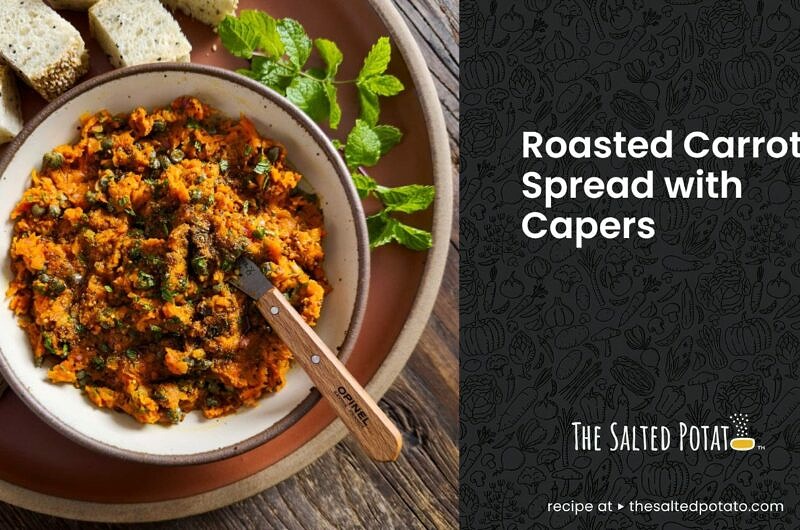 Roasted Carrot Spread with Capers