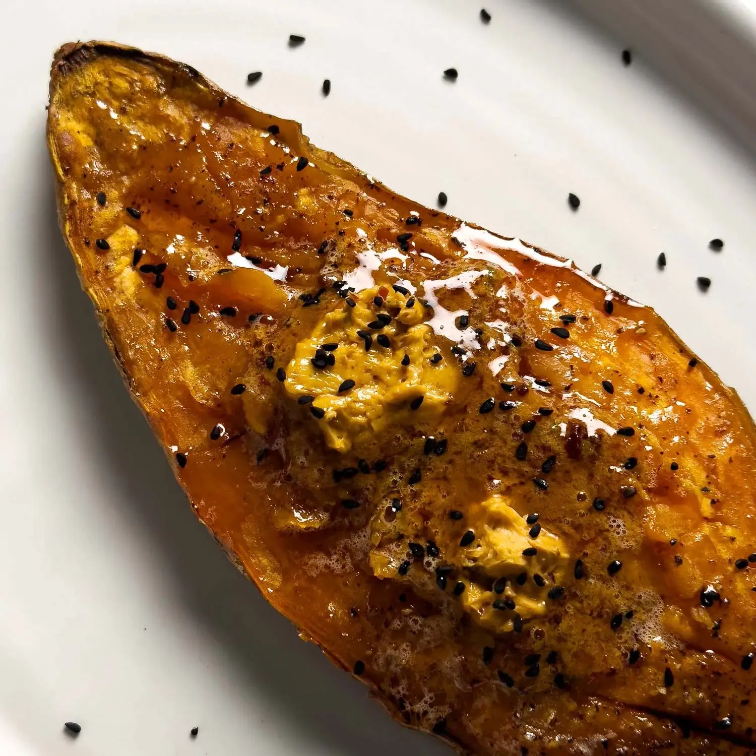 Sweet Potatoes with Lime Chipotle Butter