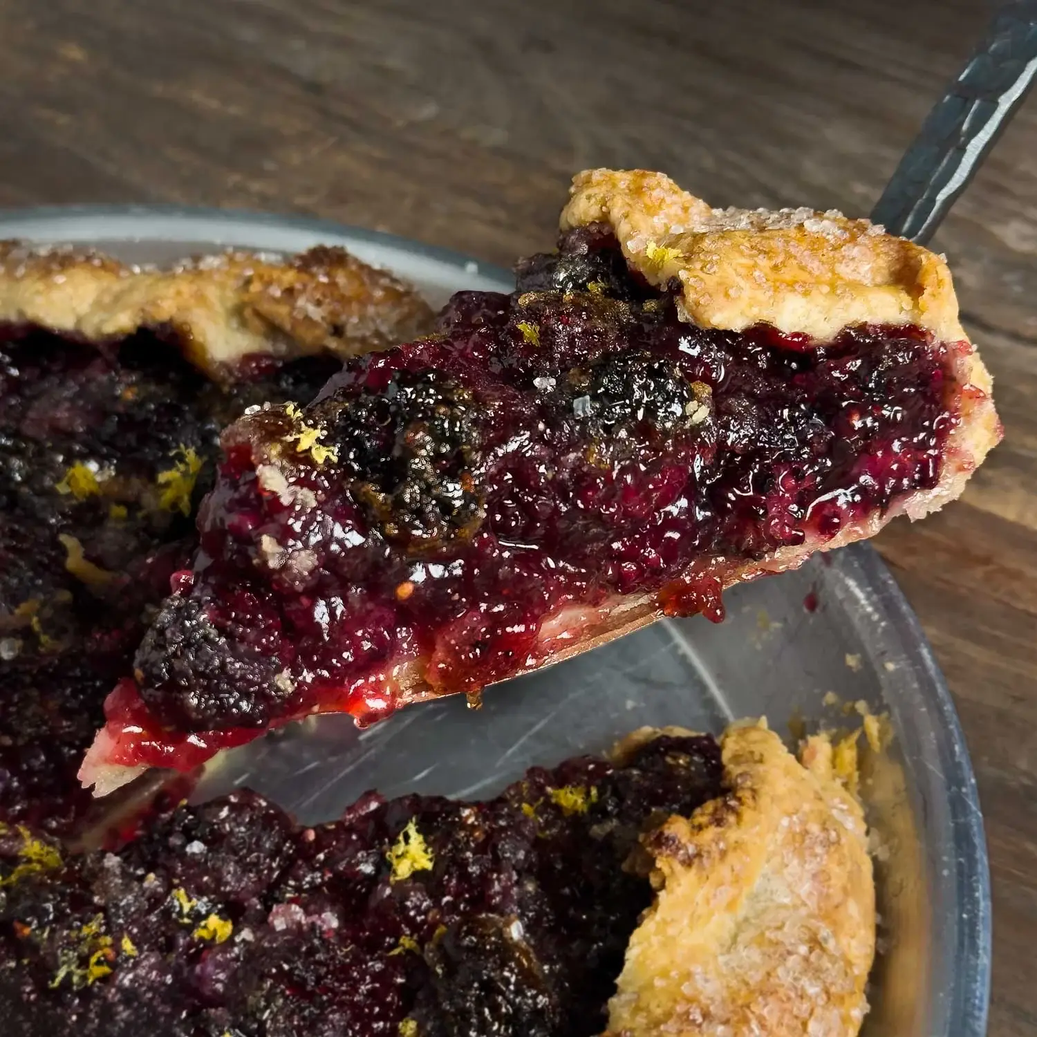 Blackberry Pie Galette