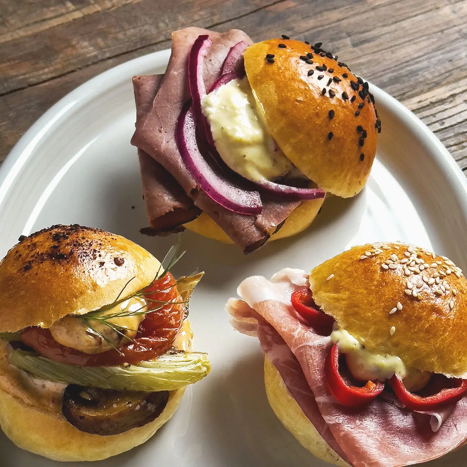 Milk Bread Sliders - 3 Ways