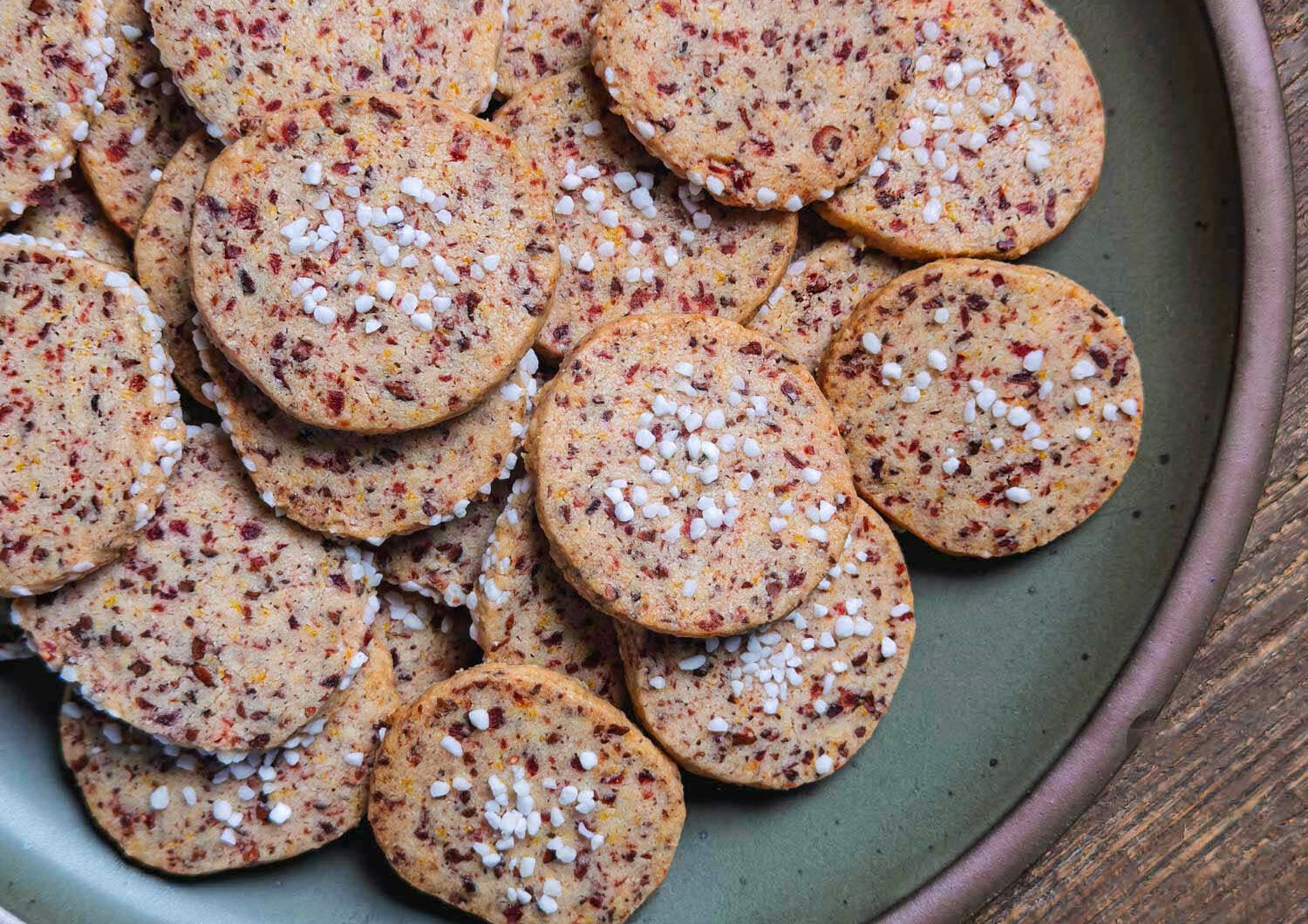 Orange, Cranberry, and Cacao Nib Meltaways