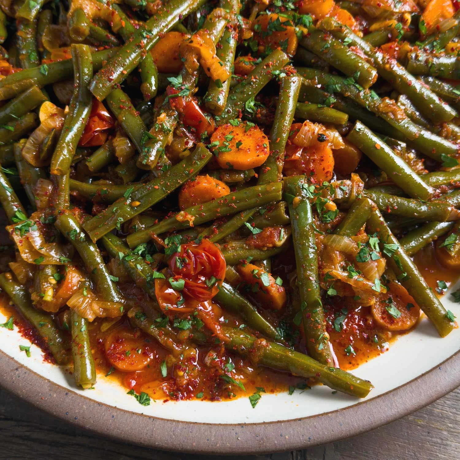 Stewed Green Beans
