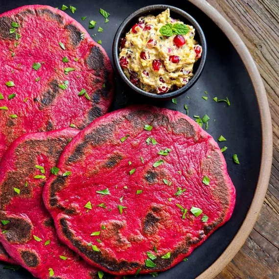 Beet Flatbread