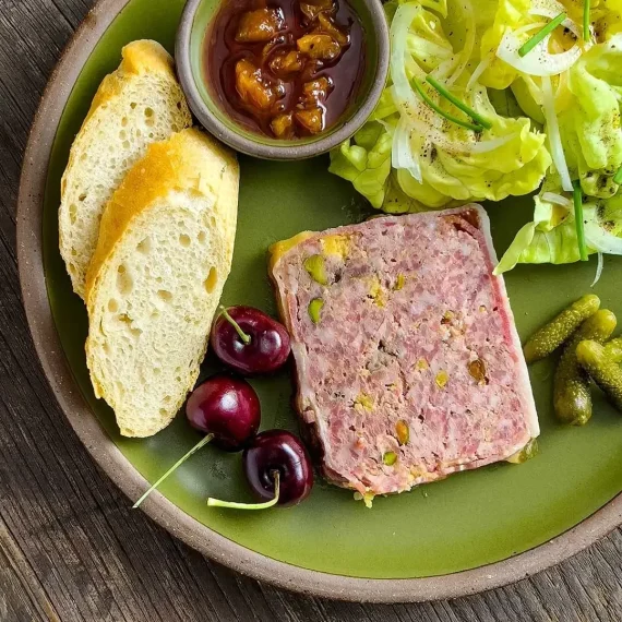 Pork and Foie Gras Country Pâté