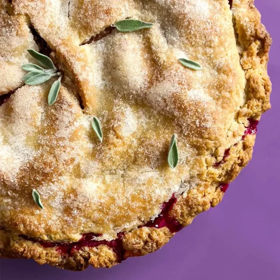 Plum & Sage Pie