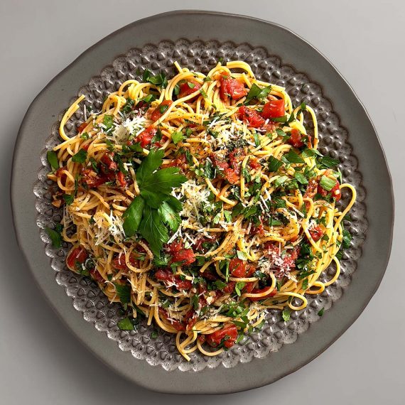 spaghetti-anchovies-tomatoes